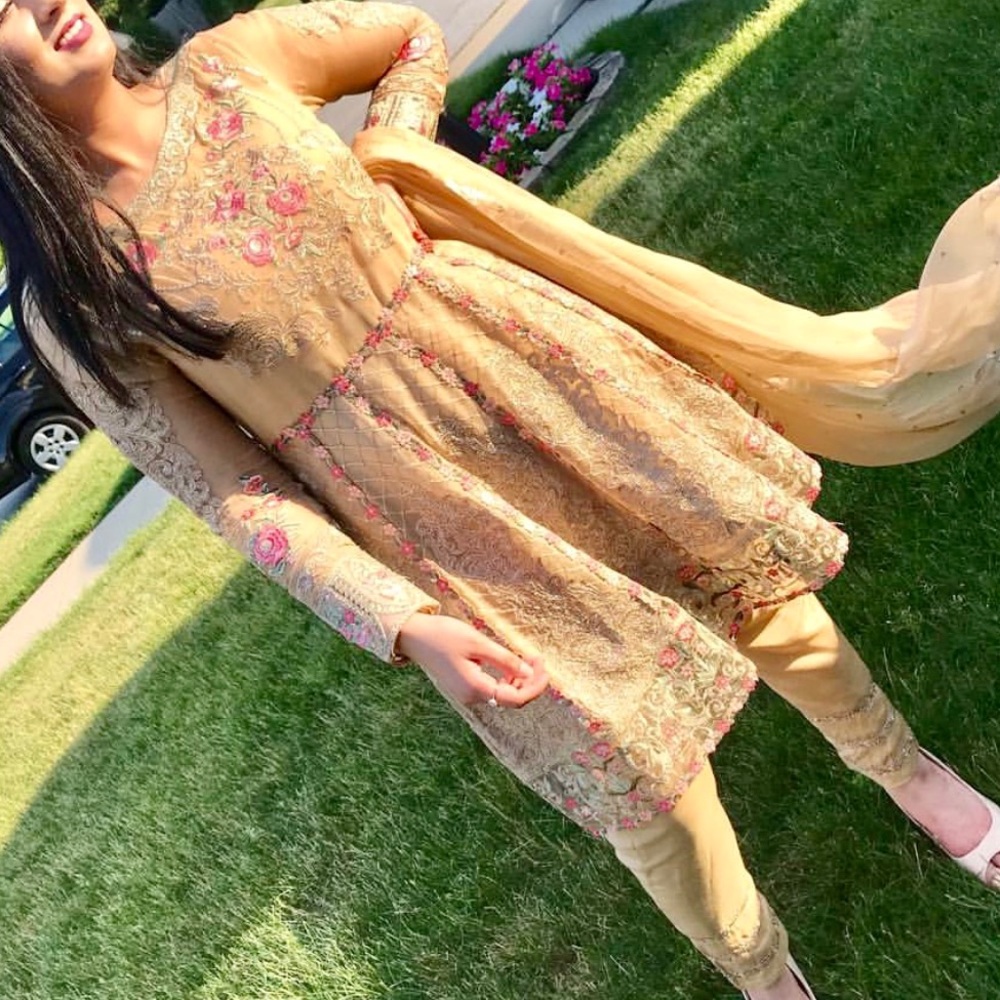 Pakistani/Indian peplum dress
